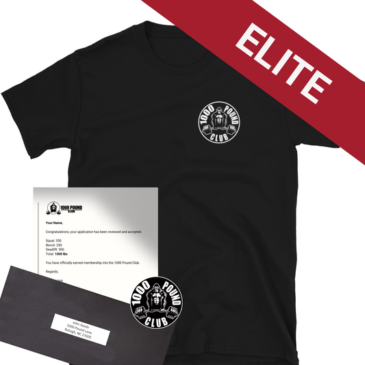1000lb Club Application - Elite