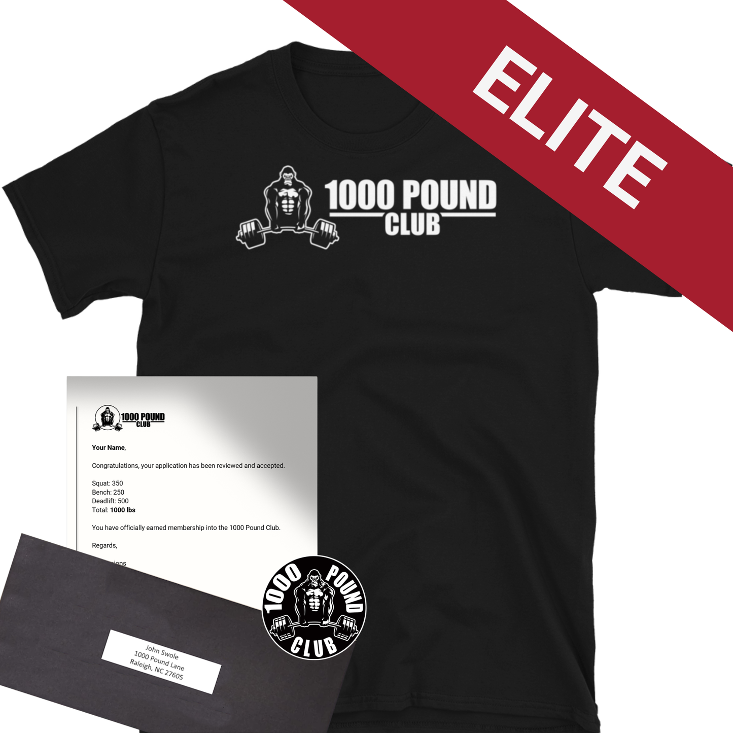 1000lb Club Application - Elite