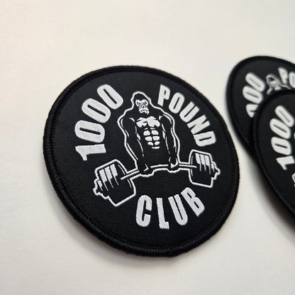 1000 Pound Club Patch