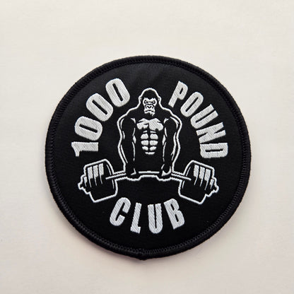 1000 Pound Club Patch