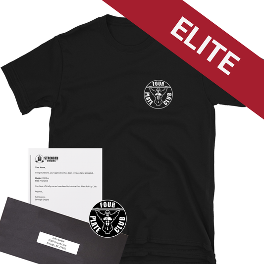Four Plate Pull-Up Club Application - Elite