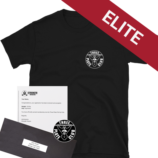 Three Plate Pull-Up Club Application - Elite